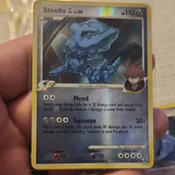 Pokemon Steelix GL Basic Rising Rivals 110 HP Reverse Holo Uncommon Card - Image 1