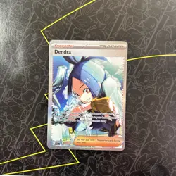 Pokemon Dendra Trainer TCG Paldea Evolved Full Art 266/193 - Image 1