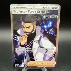 Professor Turo's Scenario 240/182 Ultra Rare Trainer - Pokemon Paradox Rift NM - Image 1