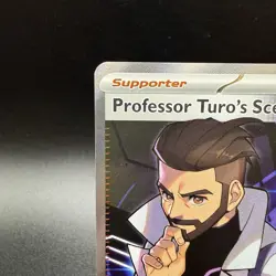 Professor Turo's Scenario 240/182 Ultra Rare Trainer - Pokemon Paradox Rift NM - Image 2