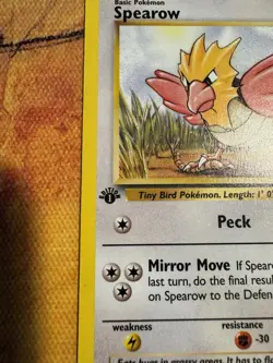 1st Edition Jungle Spearow 62/64 | Vintage WOTC Gen 1 Pokemon - Image 2
