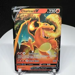 Pokemon TCG Charizard v Crown Zenith Holo Ultra Rare 18/159 - Image 1