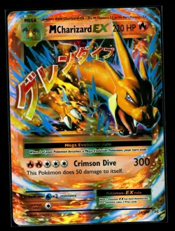 Pokemon Charizard EX Ultra Rare Holo Flashfire 107/106 180 NM Basic TCG - Image 1
