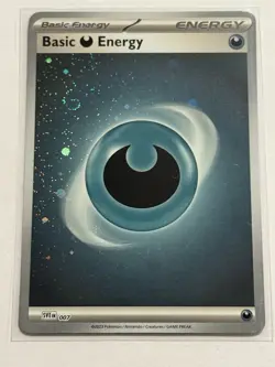 Pokemon Darkness Energy #007 Cosmos Holo With 2 Swirls SVE EN NM - Image 1