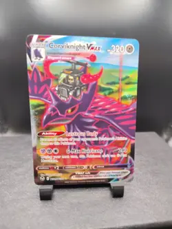Pokemon TCG Corviknight VMAX SWSH12 Silver Tempest Trainer Gallery TG19/TG30 - Image 1