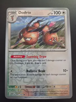 Dodrio 085/165 Reverse Holo Rare -NM- Scarlet & Violet 151 Pokemon tcg - Image 1