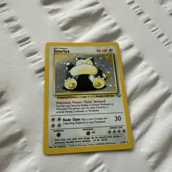 Pokemon TCG Snorlax Jungle 27/64 Regular Unlimited Rare - Image 3
