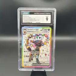 Pokemon Umbreon ex 176 Black Star Promos CGC 9 Promo Holo Prismatic Evolutions - Image 1