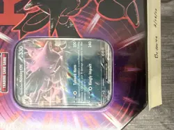 Pokemon TCG: Team Rocket Tin (Nidoking ex Promo, 5 Booster Pks) New Sealed IN 🤚 - Image 4