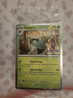 Sinistcha 022/167 Twilight Masquerade Best Buy Promo Pokemon TCG Sealed - Image 1