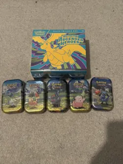 Pokemon TCG - Ascended Heroes - Elite Trainer Box (ETB) + 5 Tins - Art Set - Image 1
