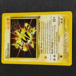 Electabuzz 2 Rare WOTC First Movie Promo black star Pokemon - Image 1