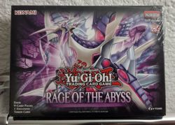 Yugioh Rage Of The Abyss 1st Edition English 4 Pack 9 Card Box Sealed - Image 1