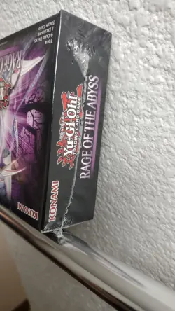 Yugioh Rage Of The Abyss 1st Edition English 4 Pack 9 Card Box Sealed - Image 4