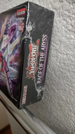 Yugioh Rage Of The Abyss 1st Edition English 4 Pack 9 Card Box Sealed - Image 5