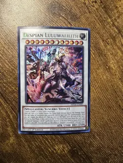Despian Luluwalilith Prismatic Secret Rare MP24-EN085 Dueling Mirrors Yugioh - Image 1