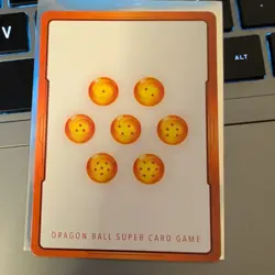 Dragon Ball Super Fusion World Energy Marker Card Gold E-17 Son Goku - Image 2
