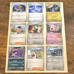 Pokemon Hawlucha, Duraludon & Muk Card Lot (9) Trainer Item English - Image 1
