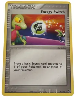 Energy Switch 75/108 – EX Power Keepers – Lightly Played Trainer Card - Image 1