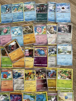 75+ Holo Lot Pokemon Card TCG NM 151 Reverse Holo Vintage And Modern Legendary - Image 5