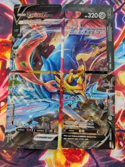 Zacian V-UNION [Set of 4] SWSH: Sword & Shield Promo Cards Holo mp pokemon card - Image 1