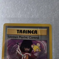 POKEMON SABRINA'S PSYCHIC CONTROL TRAINER 121/132 TRADING CARD - Image 2