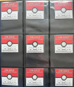 Pokemon 24k gold cards - 2024 - complete 50/50 set- EXCELLENT - popping candy - Image 4