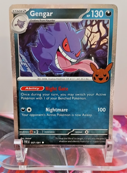 Gengar (Cosmos Holo) 057/091 Trick or Trade 2024 Holo NM- CARD C - Image 1