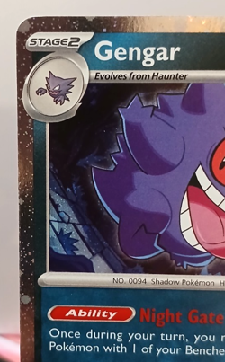 Gengar (Cosmos Holo) 057/091 Trick or Trade 2024 Holo NM- CARD C - Image 2
