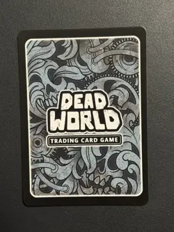 Dead World TCG Death 207/184 SR Borderless Holo Card Kickstarter 2025 3 Star - Image 2