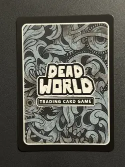Dead World TCG Famine 208/184 SR Borderless Holo Card Kickstarter 2025 3 Star - Image 2