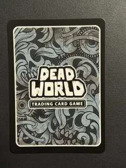 Dead World TCG Pestilence 209/184 SR Borderless Holo Card Kickstarter 2025 - Image 2