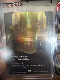 Sacred Foundry (Borderless) Edge of Eternities Foil - Image 1