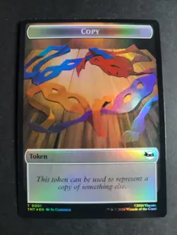 Copy / Dinosaur Soldier (Foil) Token MTG Ninja Turtles - Image 1