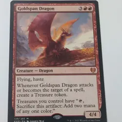Goldspan Dragon - Kaldheim - MTG - Image 1