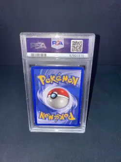 MEWTWO #10 - Pokemon TCG Base Set Unlimited - Holo Rare PSA 6 - Image 3