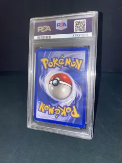 MEWTWO #10 - Pokemon TCG Base Set Unlimited - Holo Rare PSA 6 - Image 4