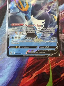Pokemon TCG Empoleon v Alternative Art Holo Ultra Rare Card Battle Styles - Image 3