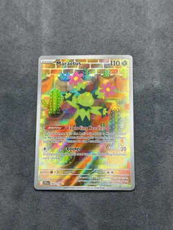Pokemon TCG Maractus Illustration Rare 160/159 Journey Together Set - Image 1