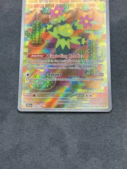 Pokemon TCG Maractus Illustration Rare 160/159 Journey Together Set - Image 3