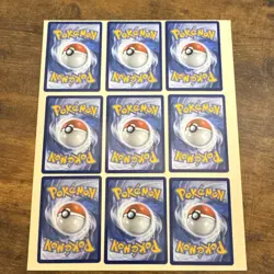 Pokemon Carmine, Regigigas & Hoothoot Card Lot (9) English Nintendo - Image 2