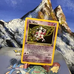 Mr. Mime - 06/64 Pokemon Jungle - WOTC Holo 1st Edition LP ✨ - Image 2