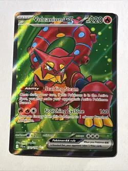 Volcanion ex Ultra Rare Holofoil SV09: Journey Together 171/159 NM Pokemon TCG - Image 1