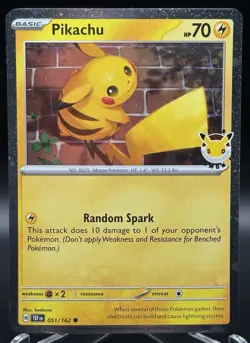 Pikachu 051/162 Pokemon Day 2026 Promo -NM✨- Pokemon TCG - Image 1