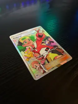Copycat 163/168 Celestial Storm Full Art Trainer Supporter Holo NM Pokemon - Image 4