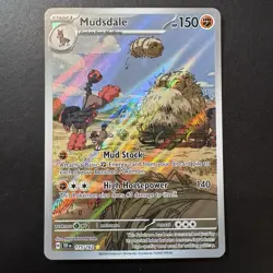 Pokemon TCG - Mudsdale 175/162 Temporal Forces - Illustration Ultra Rare - NM - Image 3