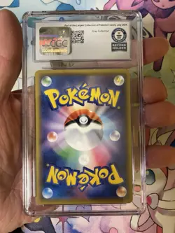Pokemon TCG Zorua Tag Team GX Japanese-CGC World Record Breaks-Low Pop-1 Of 1 🔥 - Image 3