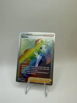 Serena (Secret) 207/195 Pokemon Sword & Shield - Silver Tempest Holo Rainbow - Image 1