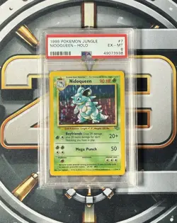 1999 Pokemon Base Set Nidoqueen Holo – PSA 6 – WOTC Vintage - Image 1