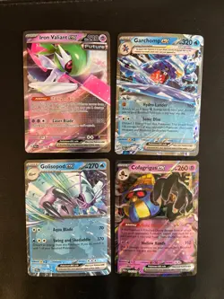 Pokemon Paradox Rift Double Rare ex Lot of 4 - Image 1